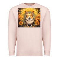 Pale Pink pembroke welsh corgi Premium Sweatshirt - Unal Design