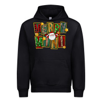 Black Christmas merry mini Urban Hoodie - FaDigitalArtStudio