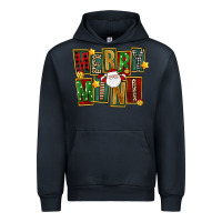 Navy Christmas merry mini Urban Hoodie - FaDigitalArtStudio
