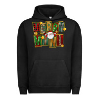 Pigment Black Christmas merry mini Urban Hoodie - FaDigitalArtStudio