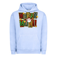 Pigment Grape Ice Christmas merry mini Urban Hoodie - FaDigitalArtStudio