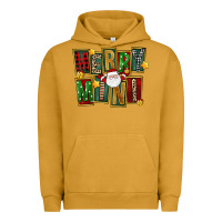 Pigment Peanut Butter Christmas merry mini Urban Hoodie - FaDigitalArtStudio