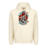 Sandshell freezing to death skull Premium Hoodie - FaDigitalArtStudio