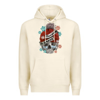 Tofu freezing to death skull Premium Hoodie - FaDigitalArtStudio