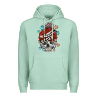 Seafoam freezing to death skull Premium Hoodie - FaDigitalArtStudio