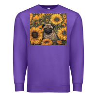 Purple pug Premium Sweatshirt - Unal Design