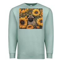 Seafoam pug Premium Sweatshirt - Unal Design