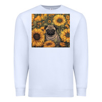 White pug Premium Sweatshirt - Unal Design