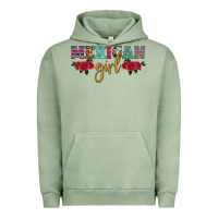 Pigment Oil Green mexican girl Urban Hoodie - HRA Design Shop
