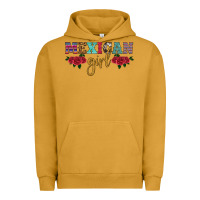 Pigment Peanut Butter mexican girl Urban Hoodie - HRA Design Shop