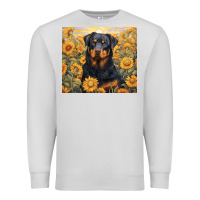 Dove Grey rotweiler Premium Sweatshirt - Unal Design