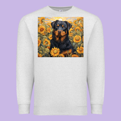 Rotweiler Premium Sweatshirt Designed By Unal Design