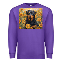 Purple rotweiler Premium Sweatshirt - Unal Design