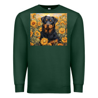 Sports Green rotweiler Premium Sweatshirt - Unal Design