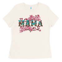 Bone mama with cherry blossoms Ladies Tee - Artiststas