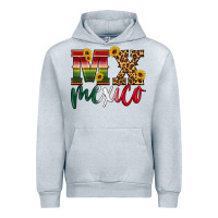 Heather Grey mexico Urban Hoodie - HRA Design Shop