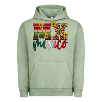 Pigment Oil Green mexico Urban Hoodie - HRA Design Shop