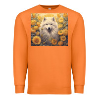 Carrot samoyed Premium Sweatshirt - Unal Design