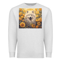 Oatmeal Heather samoyed Premium Sweatshirt - Unal Design