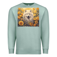 Seafoam samoyed Premium Sweatshirt - Unal Design