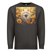 Smoke samoyed Premium Sweatshirt - Unal Design