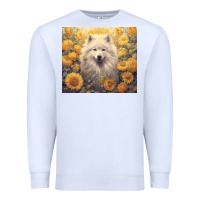 White samoyed Premium Sweatshirt - Unal Design