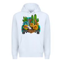 White western truck Horseshoe Premium Hoodie - HRA Design Shop