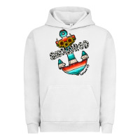 Pigment Lunar Rock anchored Urban Hoodie - CowhideDigitalArt