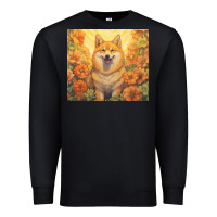 Black shiba inu Premium Sweatshirt - Unal Design