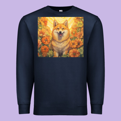 Shiba Inu Premium Sweatshirt Designed By Unal Design