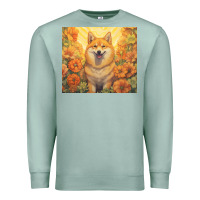 Seafoam shiba inu Premium Sweatshirt - Unal Design