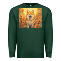 Sports Green shiba inu Premium Sweatshirt - Unal Design