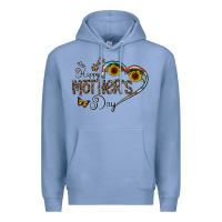 Colony Blue happy mother's day Premium Hoodie - CowhideDigitalArt