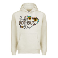 Oatmeal Heather happy mother's day Premium Hoodie - CowhideDigitalArt