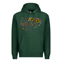 Sports Green happy mother's day Premium Hoodie - CowhideDigitalArt