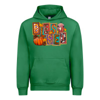 Emerald blessed thanksgiving Urban Hoodie - FaDigitalArtStudio