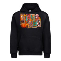 Foreset Green blessed thanksgiving Urban Hoodie - FaDigitalArtStudio