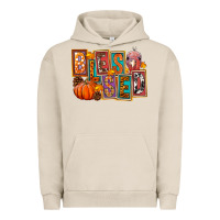 Pigment French Oak blessed thanksgiving Urban Hoodie - FaDigitalArtStudio