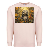 Pale Pink shih tzu Premium Sweatshirt - Unal Design