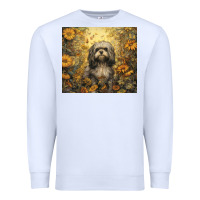 White shih tzu Premium Sweatshirt - Unal Design