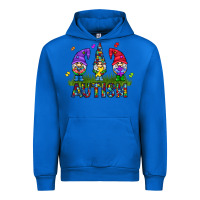Cobalt autism Gnome Urban Hoodie - CowhideDigitalArt
