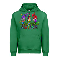 Emerald autism Gnome Urban Hoodie - CowhideDigitalArt