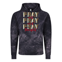 Cloud Black pray on it pray over it pray through it Vintage Hoodie - AdoDesignShop