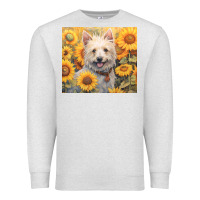Oatmeal Heather westie Premium Sweatshirt - Unal Design