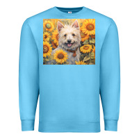 Ocean Blue westie Premium Sweatshirt - Unal Design