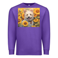 Purple westie Premium Sweatshirt - Unal Design