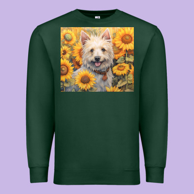 Westie Premium Sweatshirt Designed By Unal Design