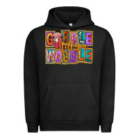 Pigment Black gobble till you wobble Urban Hoodie - FaDigitalArtStudio