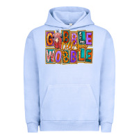 Pigment Grape Ice gobble till you wobble Urban Hoodie - FaDigitalArtStudio