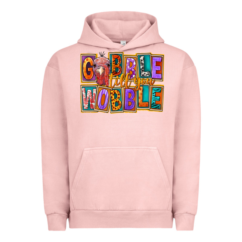 Gobble Till You Wobble Urban Hoodie by FaDigitalArtStudio | Teevron